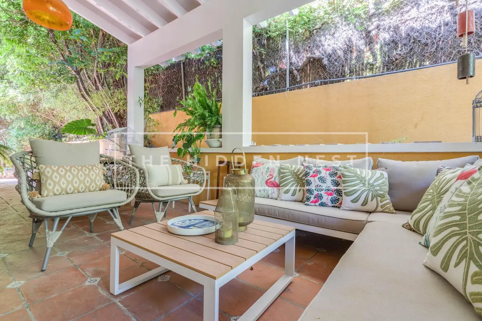 Terrassa de Casa o xalet en venda en Sant Cugat del Vallès amb Aire condicionat, Calefacció i Jardí privat