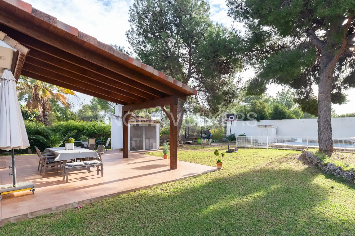 Jardín de Casa o chalet de alquiler en Serra con Calefacción, Jardín privado y Parquet