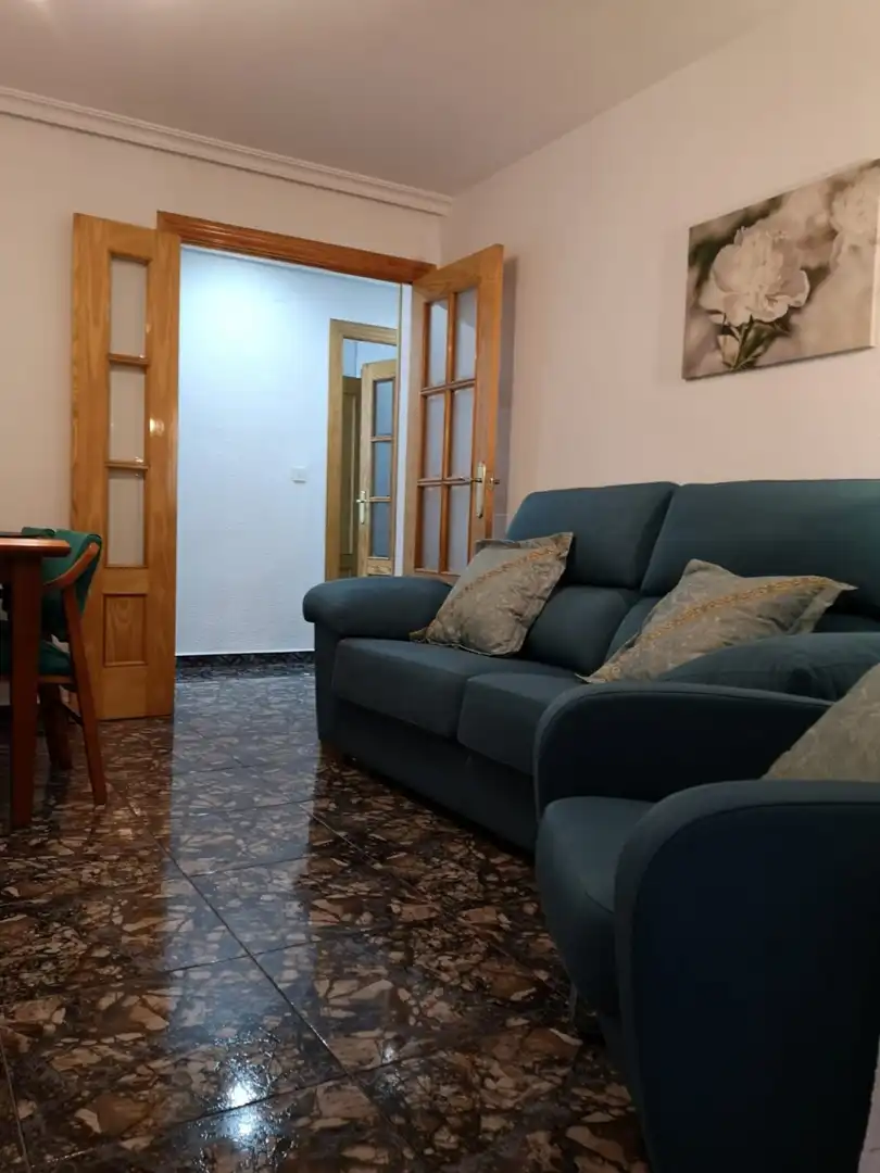 Wohnzimmer von Wohnung zur Miete in Murcia mit Heizung, Abstellraum und Möbliert