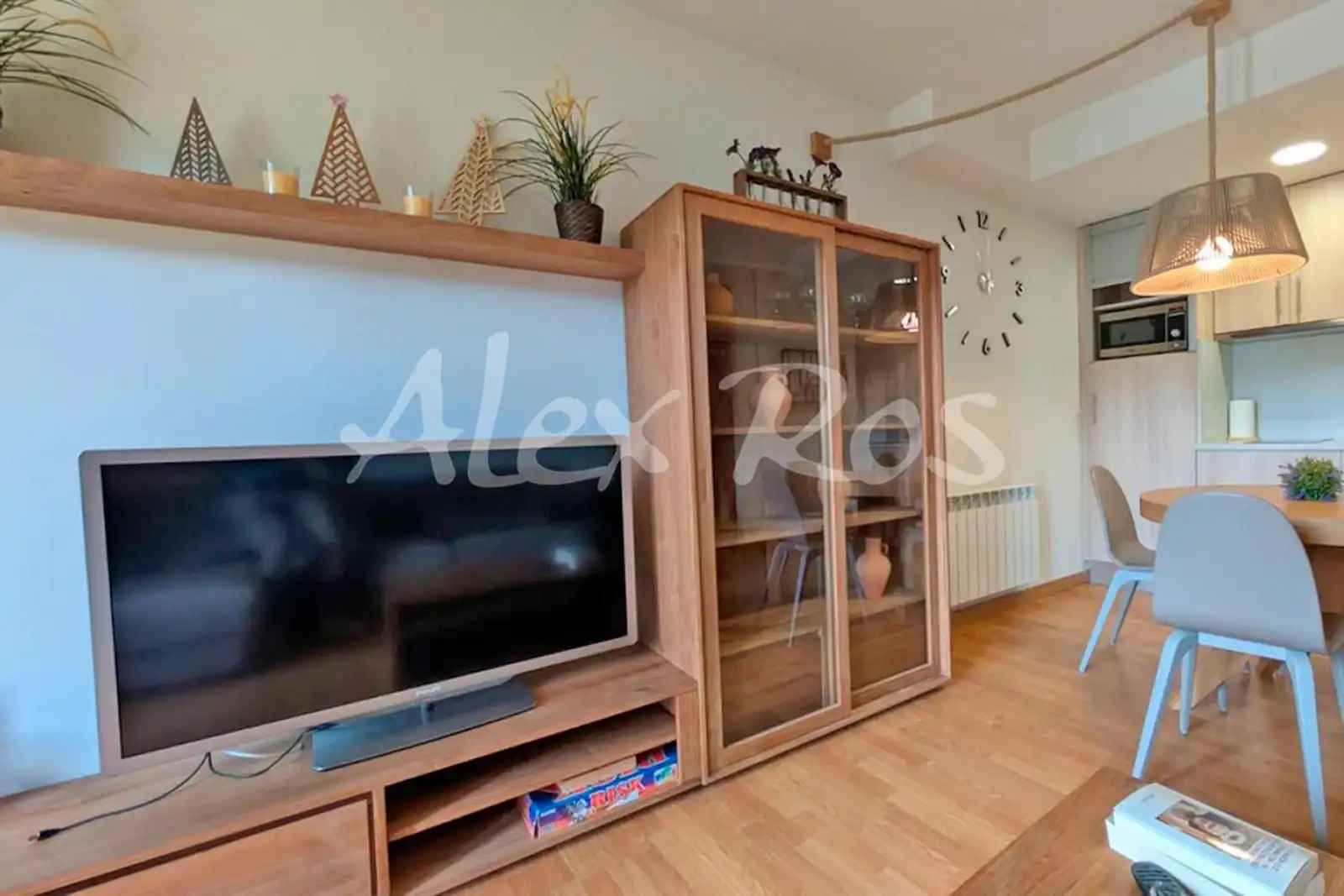 Wohnzimmer von Wohnung zum Verkauf in Alp mit Heizung, Terrasse und Abstellraum