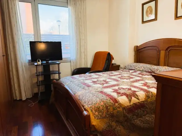Bedroom of Flat for sale in Montgat  with Air Conditioner, Heating and Parquet flooring