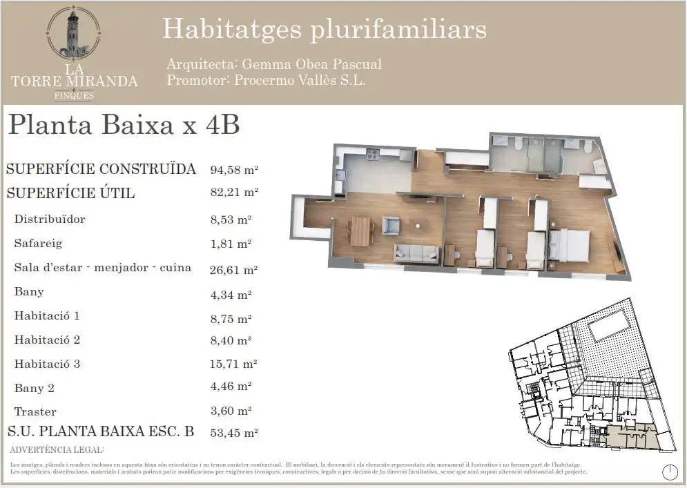 Ground floor for sale in Carrer Montseny, 19, Llinars del Vallès