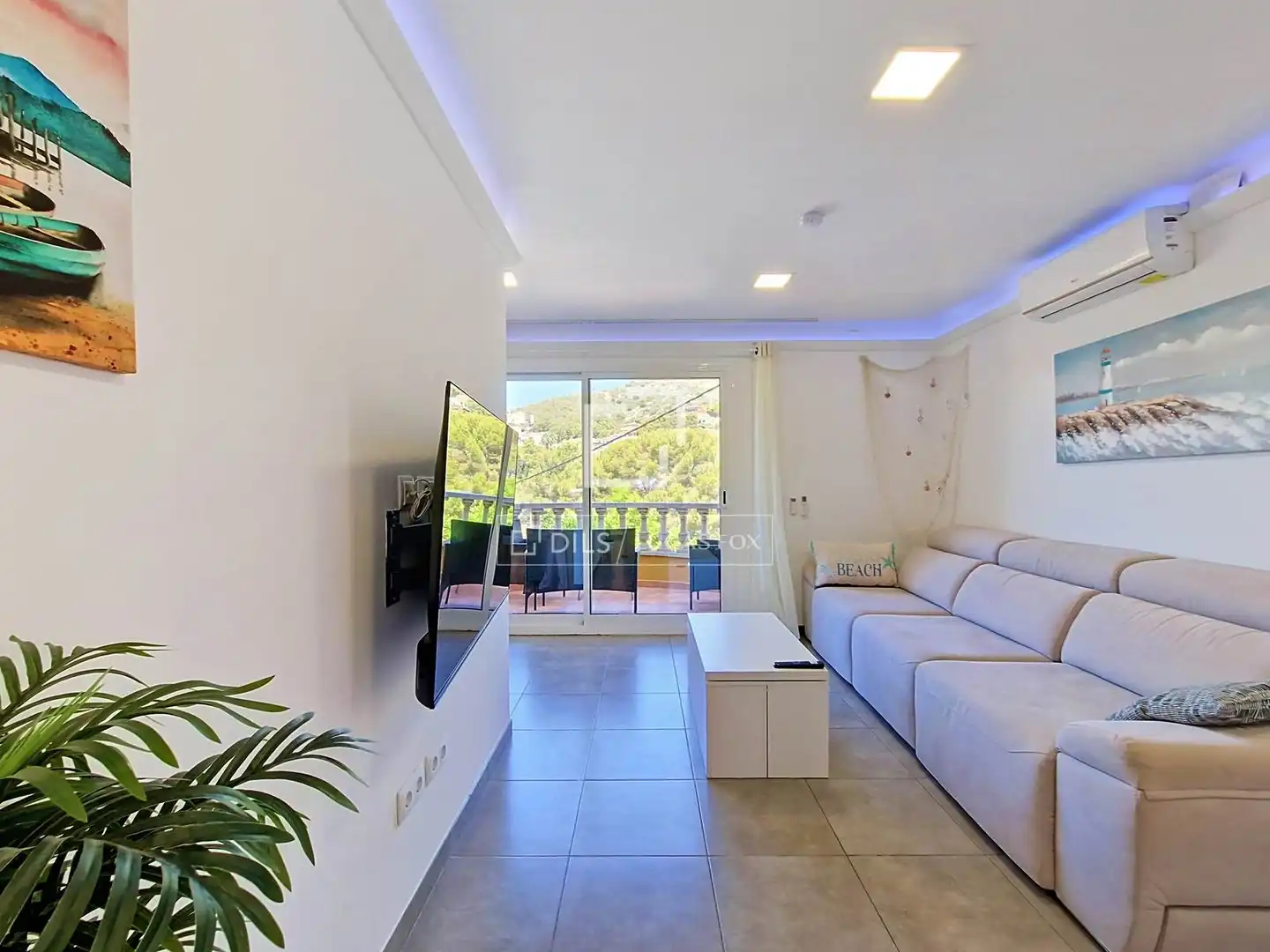 Sala de estar de Casa o chalet en venta en Calafell con Aire acondicionado, Calefacción y Terraza