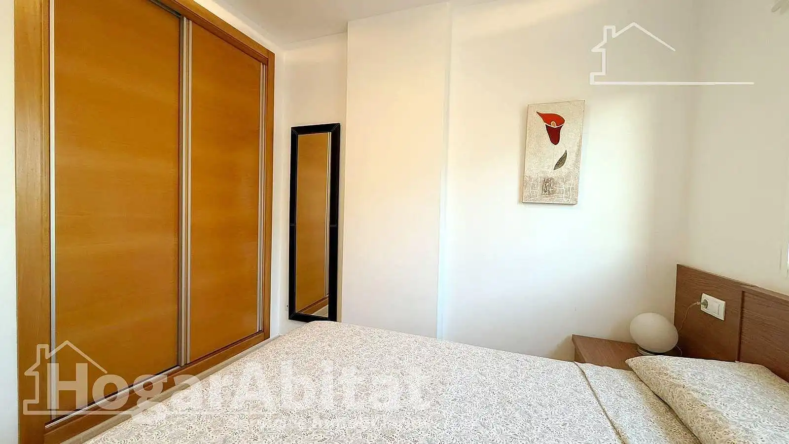 Bedroom of Flat for sale in Piles  with Private garden, Terrace and Furnished