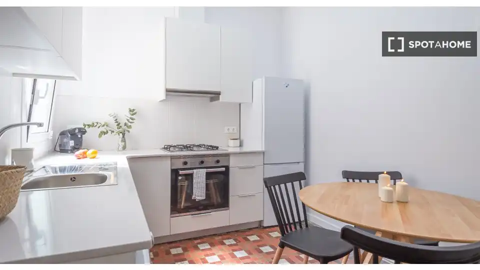 Kitchen of Flat for share in Sant Andreu