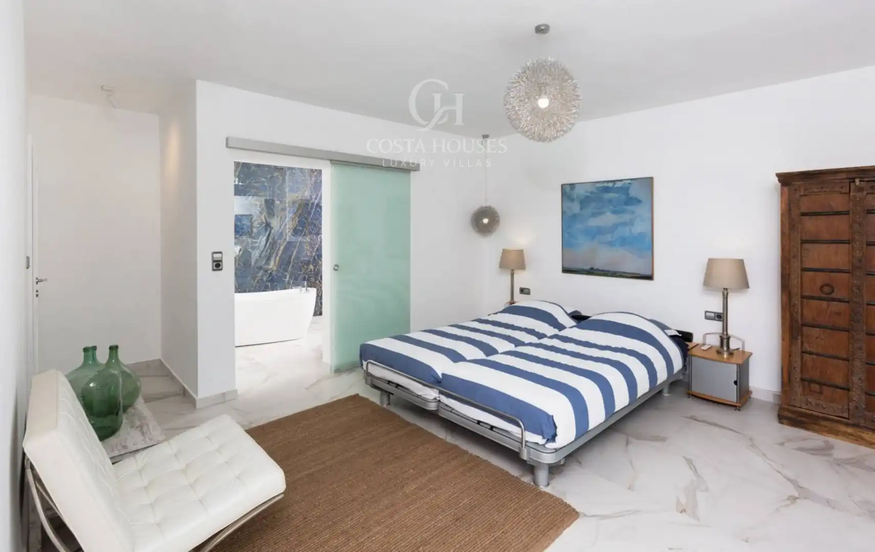 Habitación de Casa o chalet en venta en Benissa con Aire acondicionado, Calefacción y Jardín privado