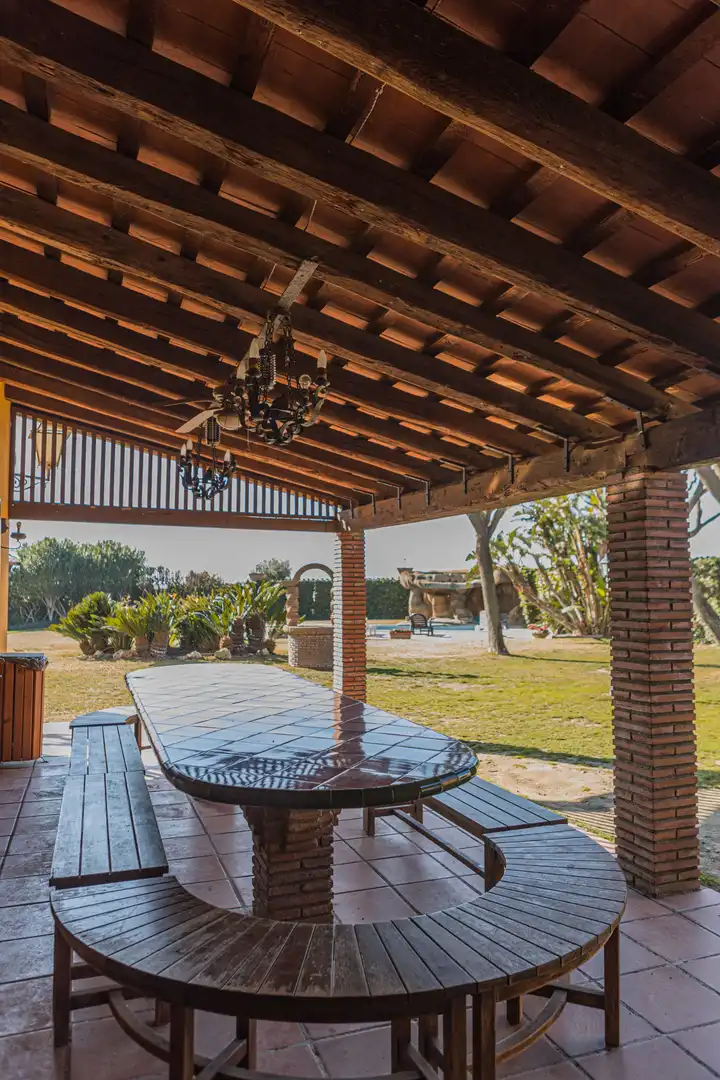 Jardín de Finca rústica en venta en La Selva del Camp con Aire acondicionado, Jardín privado y Trastero