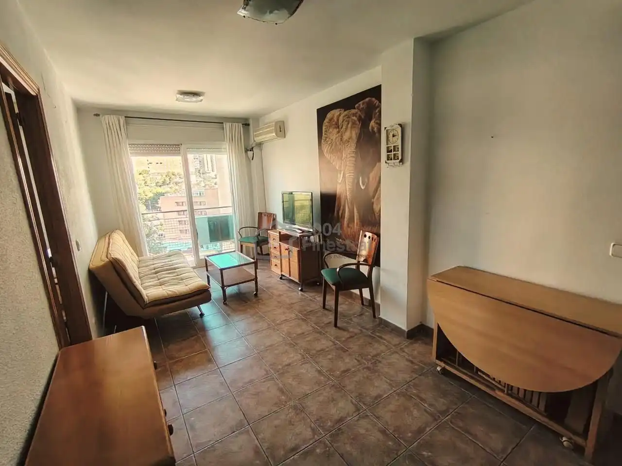 Wohnzimmer von Wohnung zum Verkauf in Finestrat mit Klimaanlage, Terrasse und Möbliert