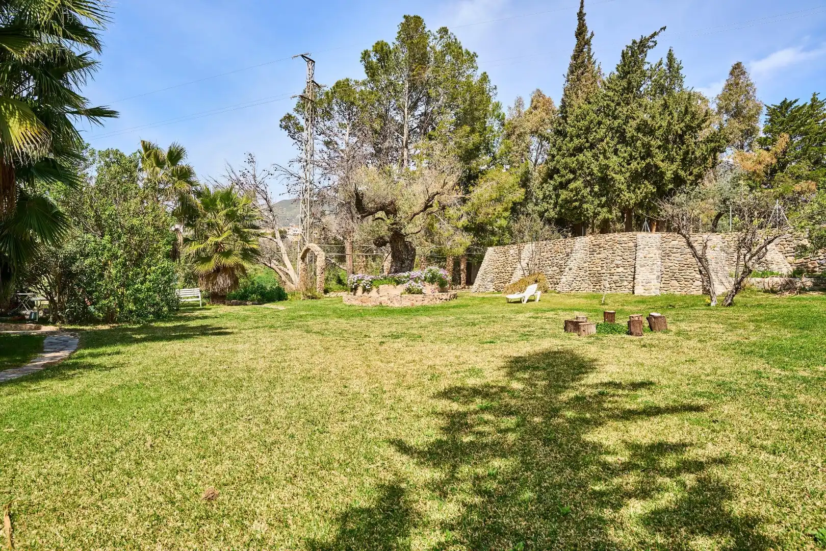 Jardí de Finca rústica en venda en Órgiva amb Jardí privat, Terrassa i Moblat