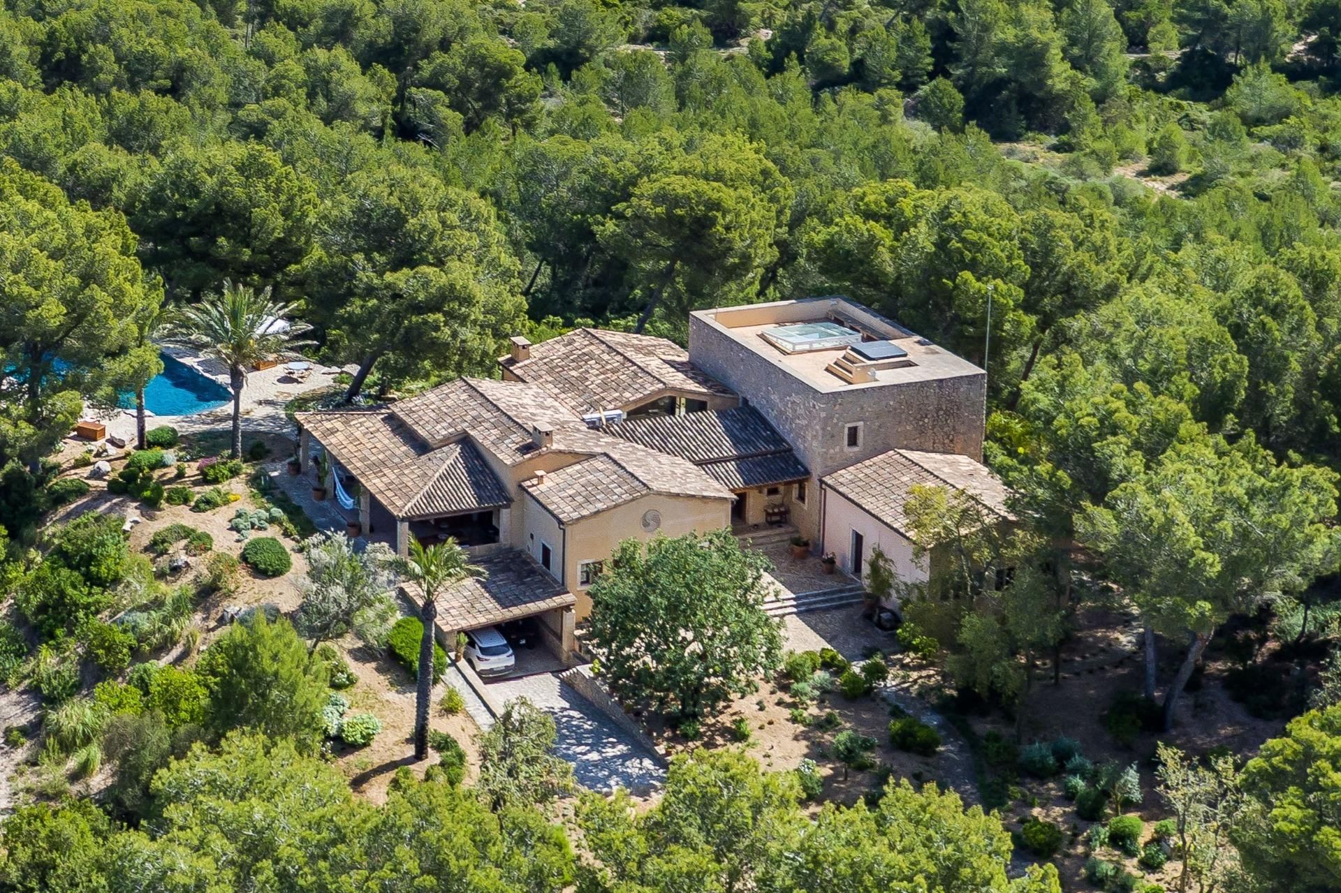 Exterior view of Country house for sale in Santa Margalida  with Air Conditioner, Heating and Private garden