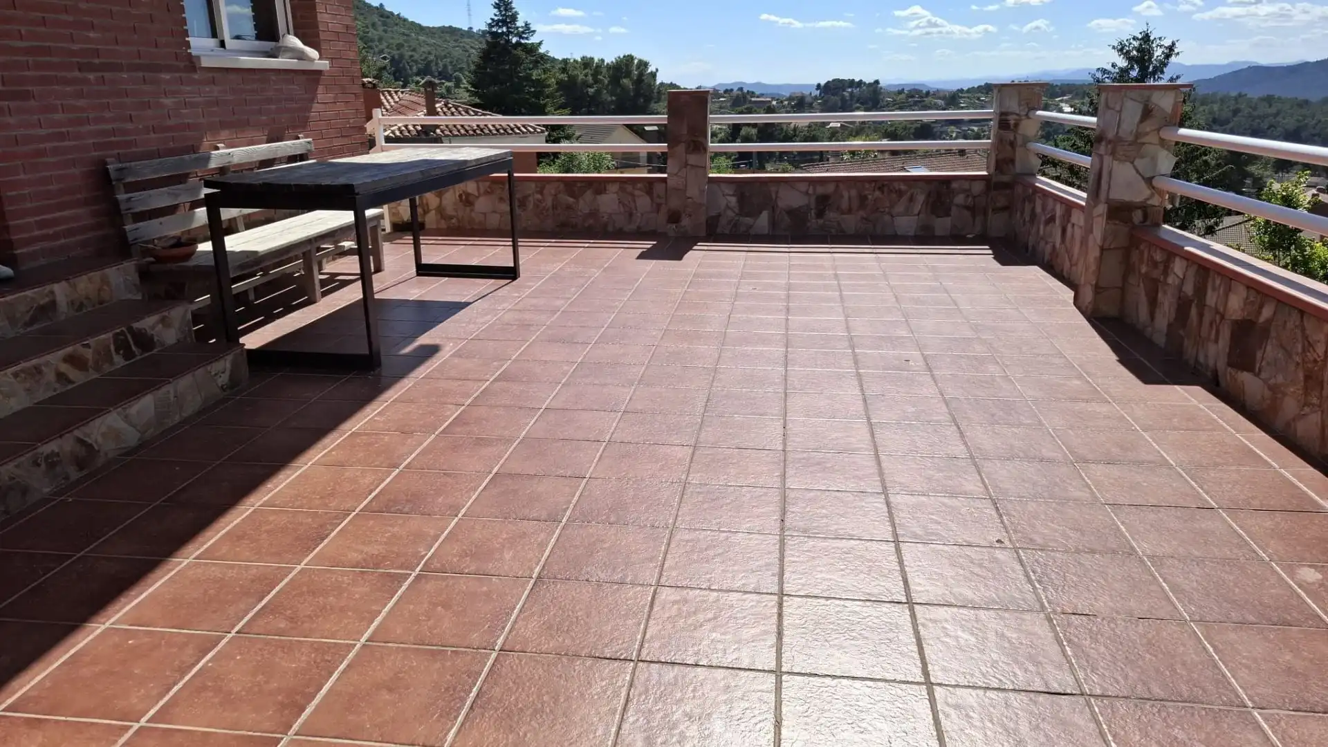 Terraza de Casa o chalet en venta en Olesa de Bonesvalls con Calefacción, Terraza y Trastero
