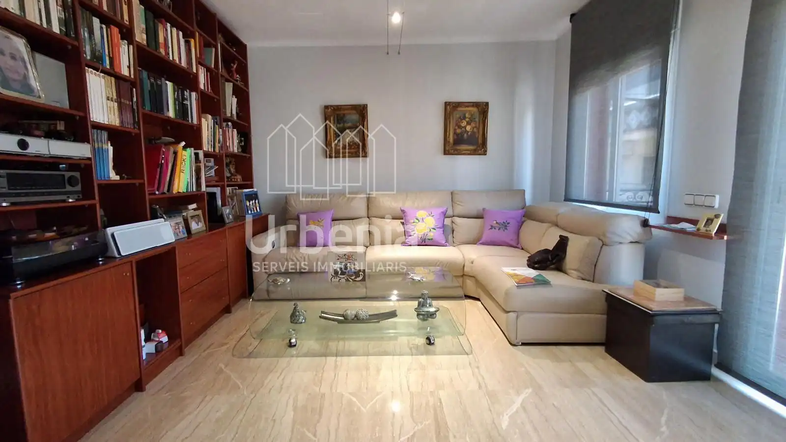 Sala d'estar de Casa o xalet en venda en Mataró amb Aire condicionat, Calefacció i Terrassa