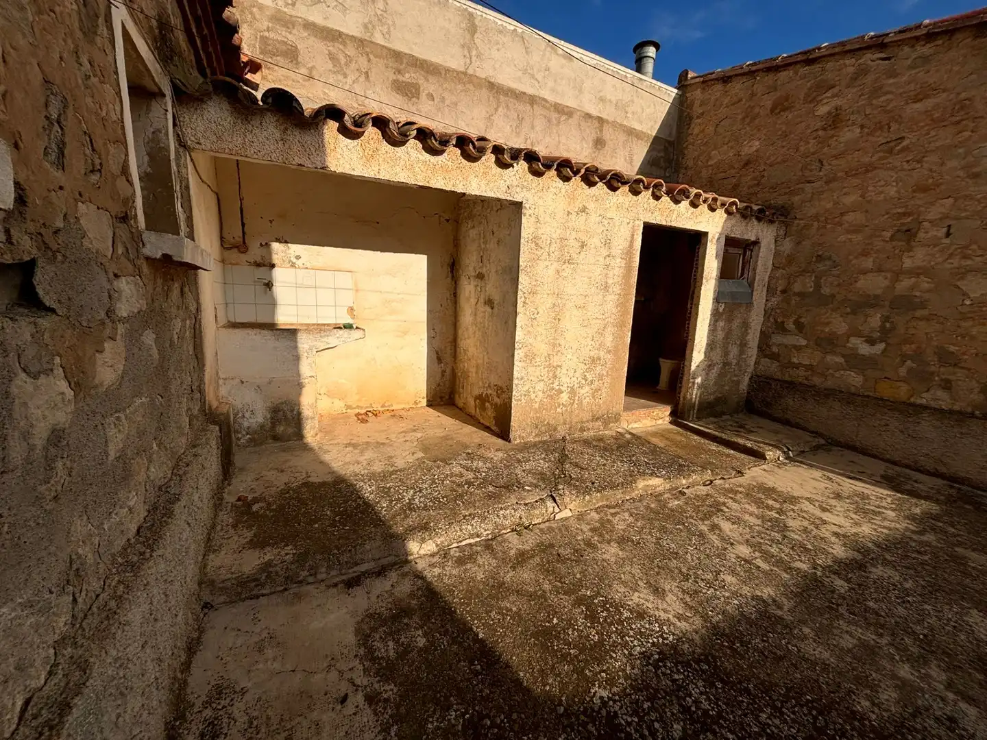 Vista exterior de Casa o chalet en venta en Sariñena con Jardín privado