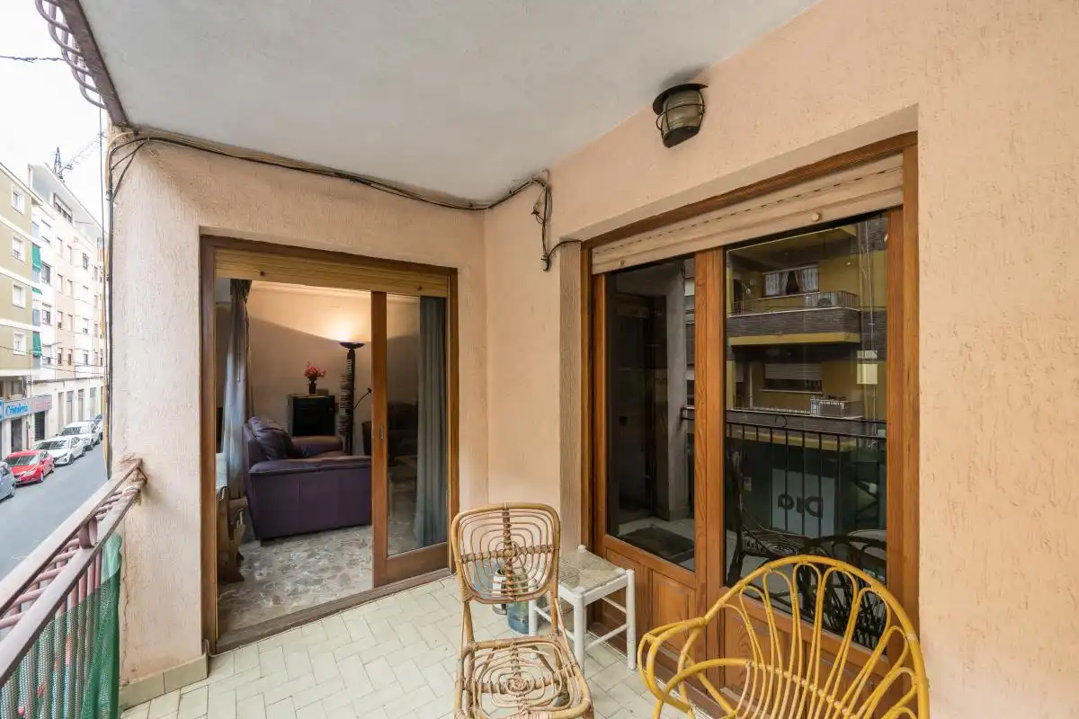 Balcony of Flat for sale in Ibi  with Heating and Storage room