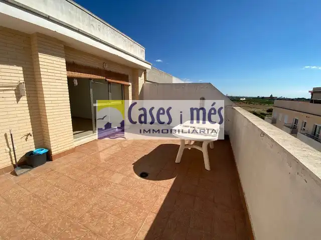 Terraza de Ático de alquiler en Rafelbuñol / Rafelbunyol con Aire acondicionado, Terraza y Trastero