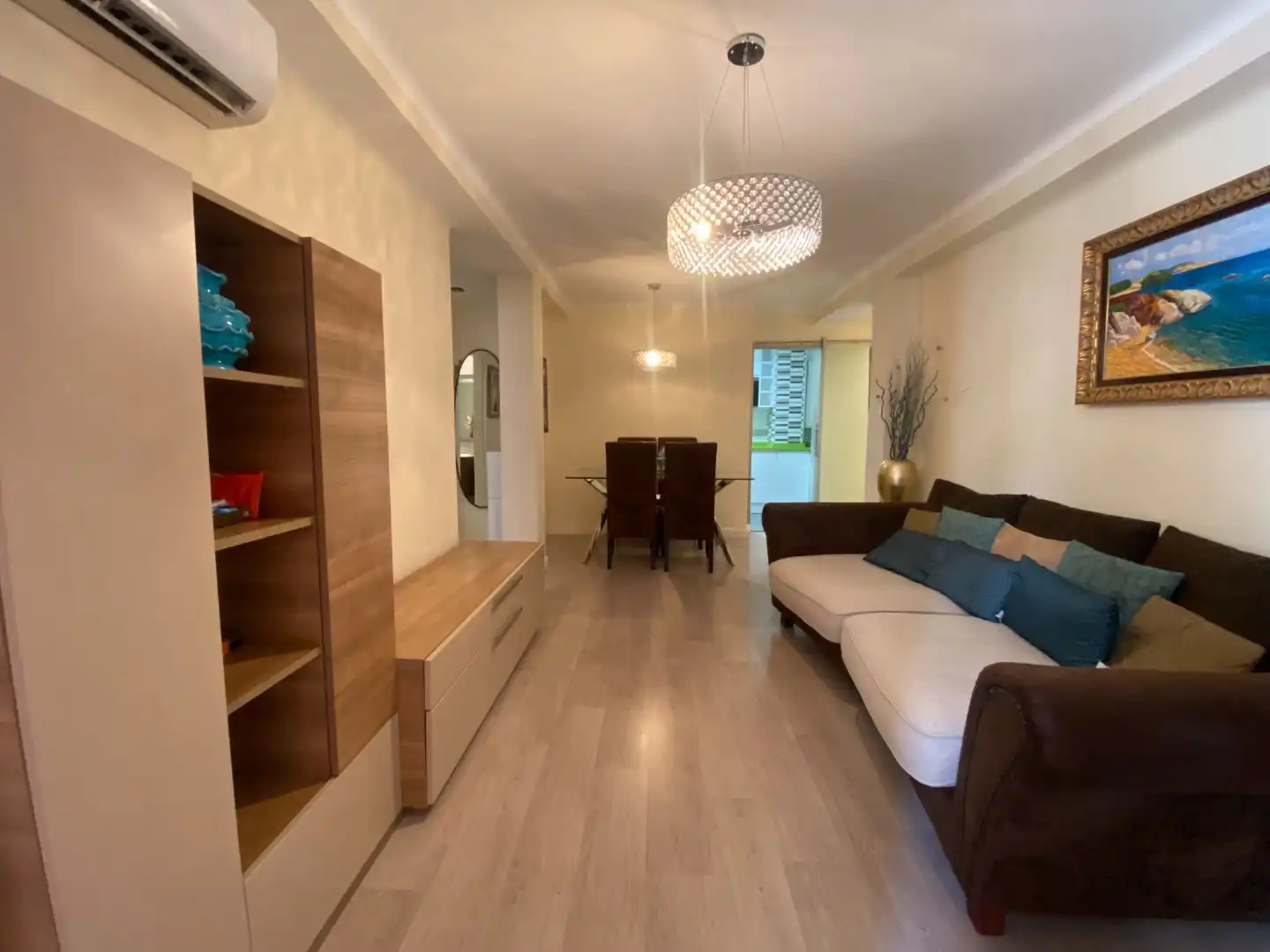 Sala d'estar de Pis en venda en Málaga Capital amb Aire condicionat i Terrassa
