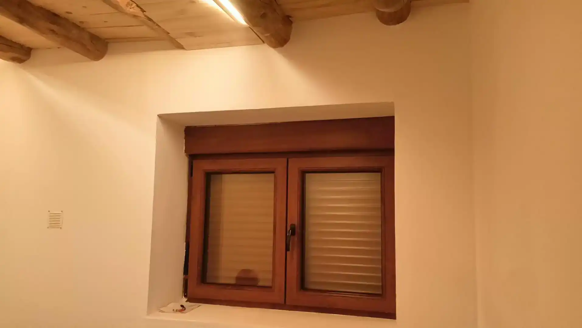 Terrassa de Casa adosada de lloguer en Lalueza amb Aire condicionat, Jardí privat i Parquet