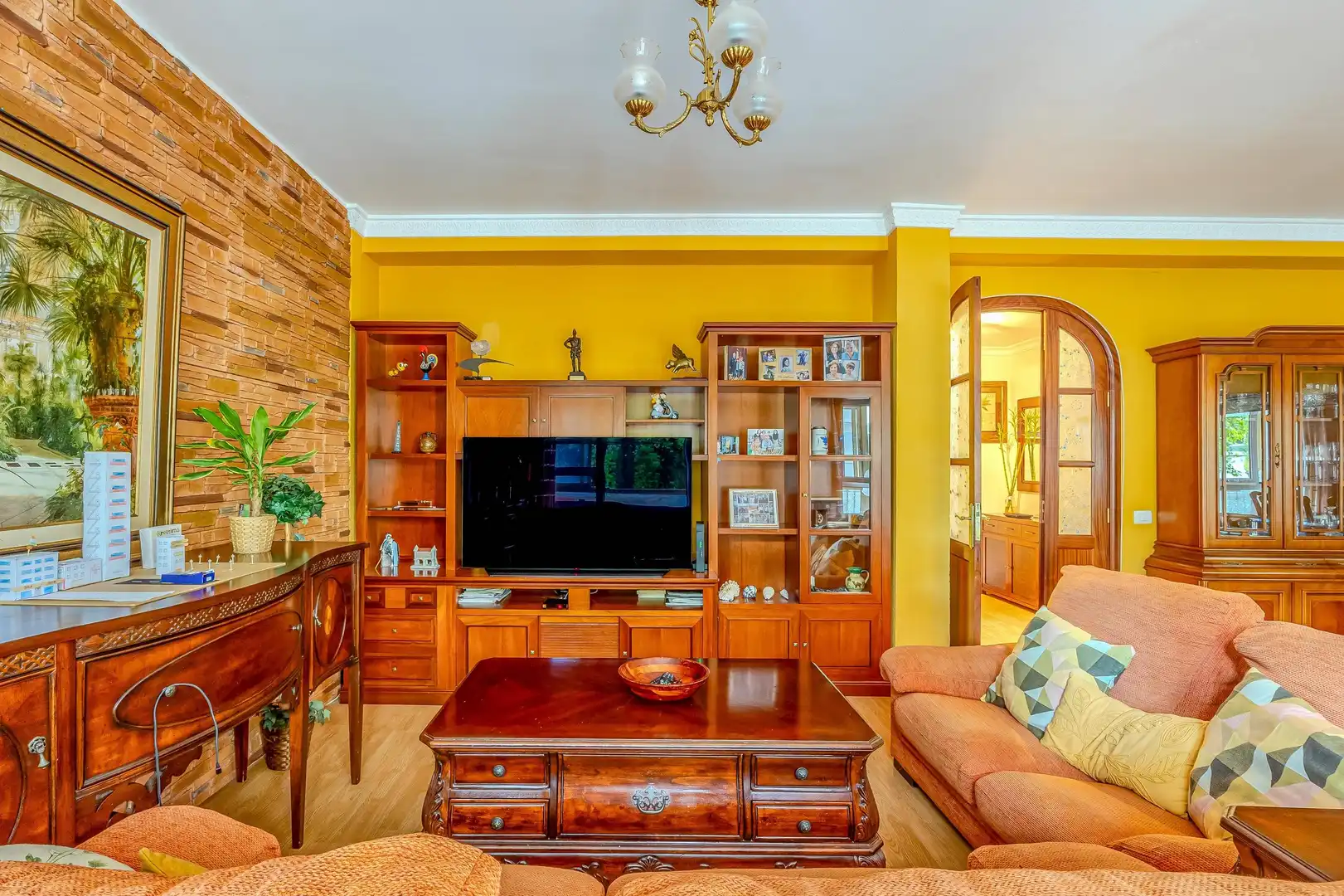 Living room of Flat for sale in Centro