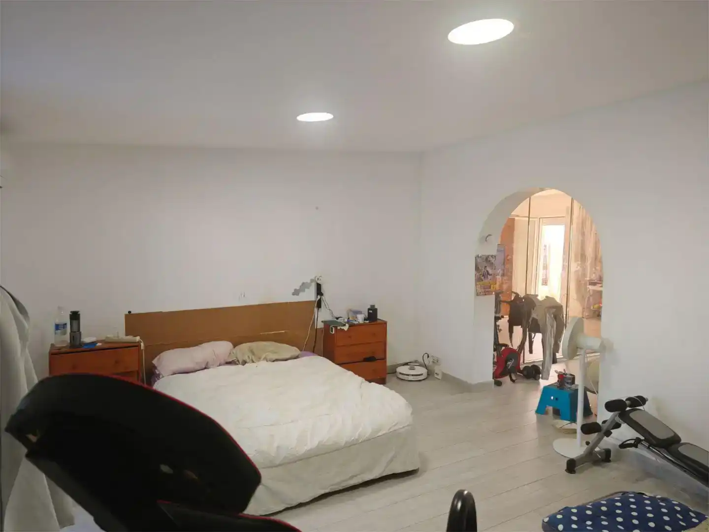 Dormitori de Casa adosada en venda en Torremolinos amb Aire condicionat, Piscina i Balcó
