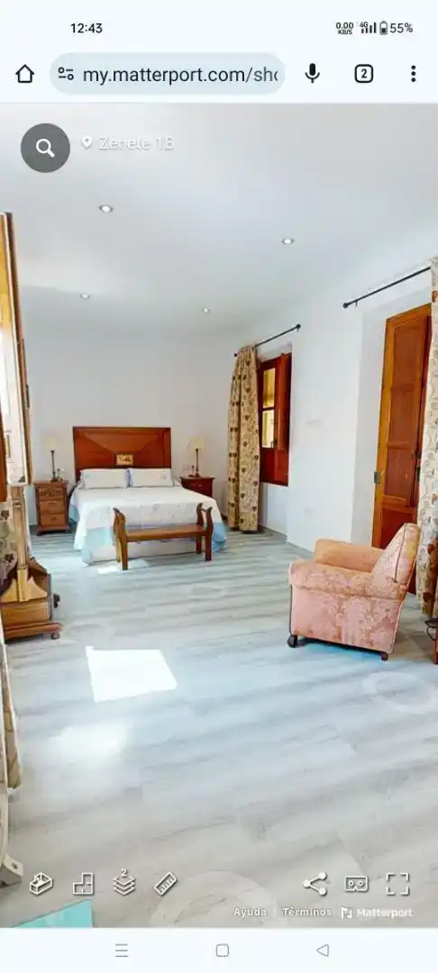 Dormitori de Casa o xalet en venda en  Granada Capital amb Aire condicionat i Balcó