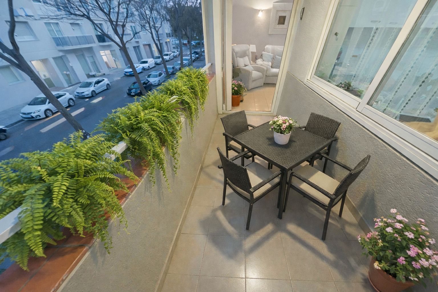 Terrace of Flat for sale in Mollet del Vallès  with Air Conditioner, Heating and Storage room
