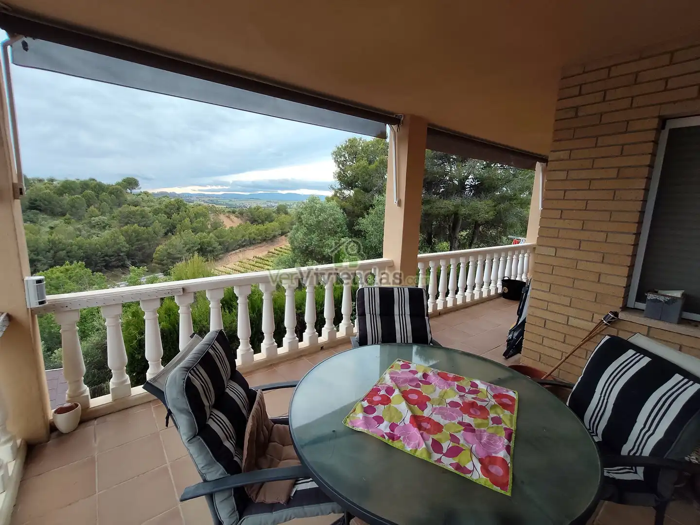Terrassa de Casa o xalet en venda en Masquefa amb Calefacció, Jardí privat i Terrassa