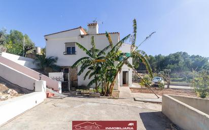 Vista exterior de Casa o xalet en venda en Náquera amb Aire condicionat, Calefacció i Jardí privat