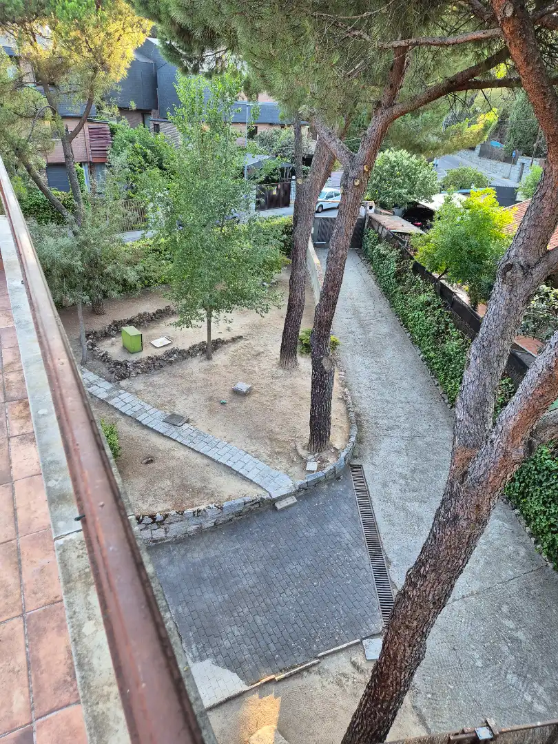 Garten von Wohnung zur Miete in Las Rozas de Madrid mit Klimaanlage, Heizung und Terrasse