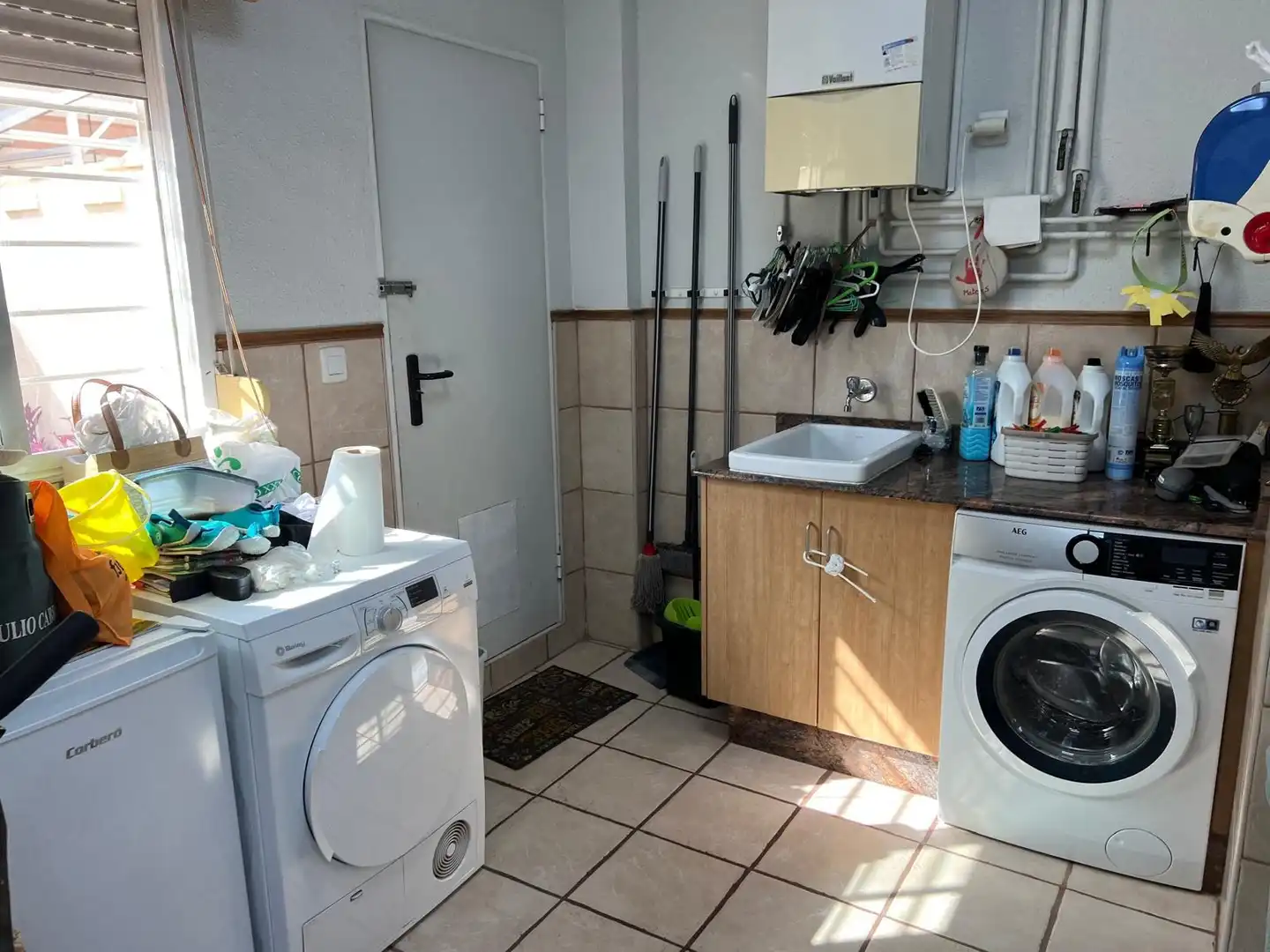Cocina de Casa adosada en venta en Massamagrell con Aire acondicionado, Calefacción y Terraza