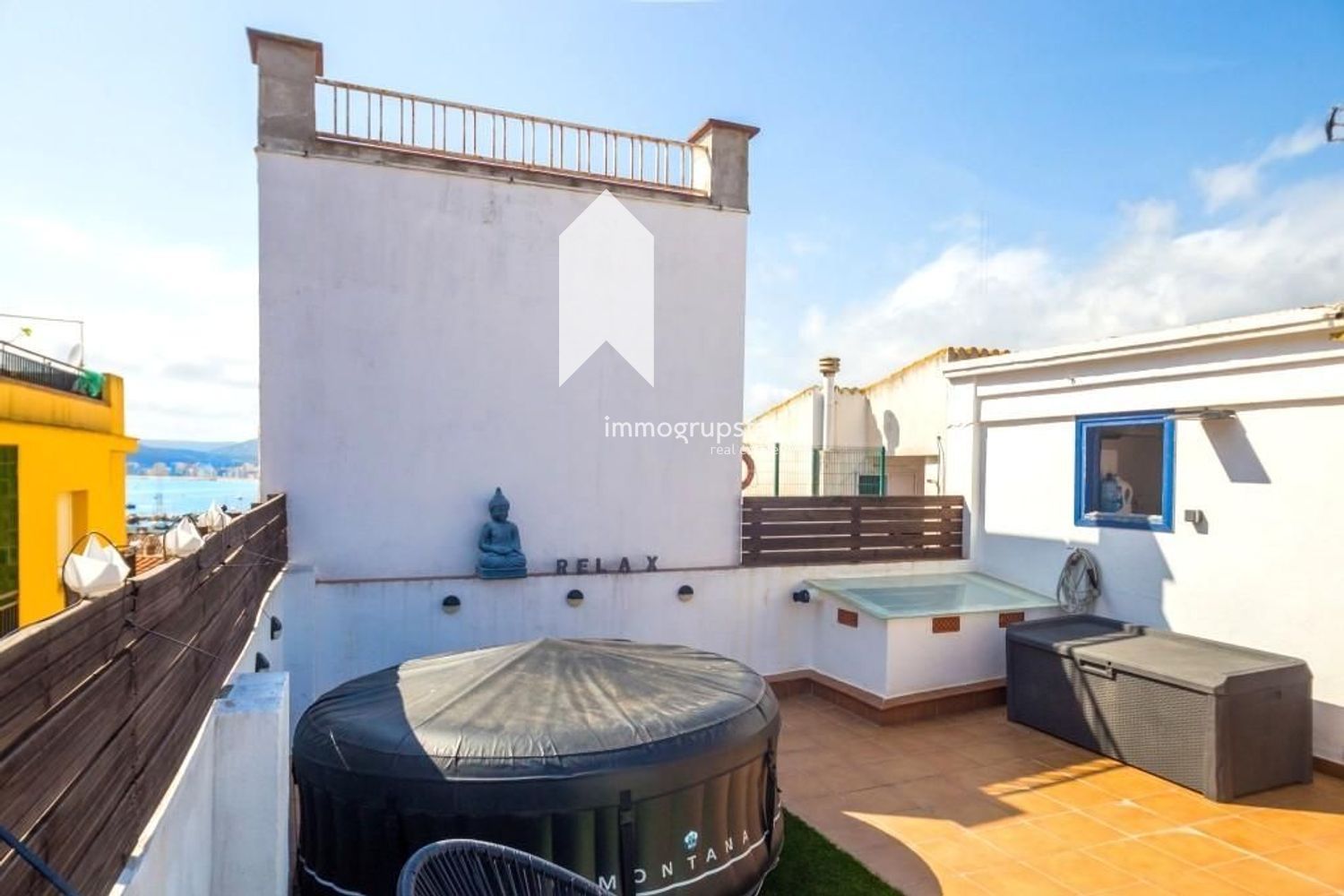 Terrace of Single-family semi-detached for sale in Palamós  with Air Conditioner, Heating and Terrace