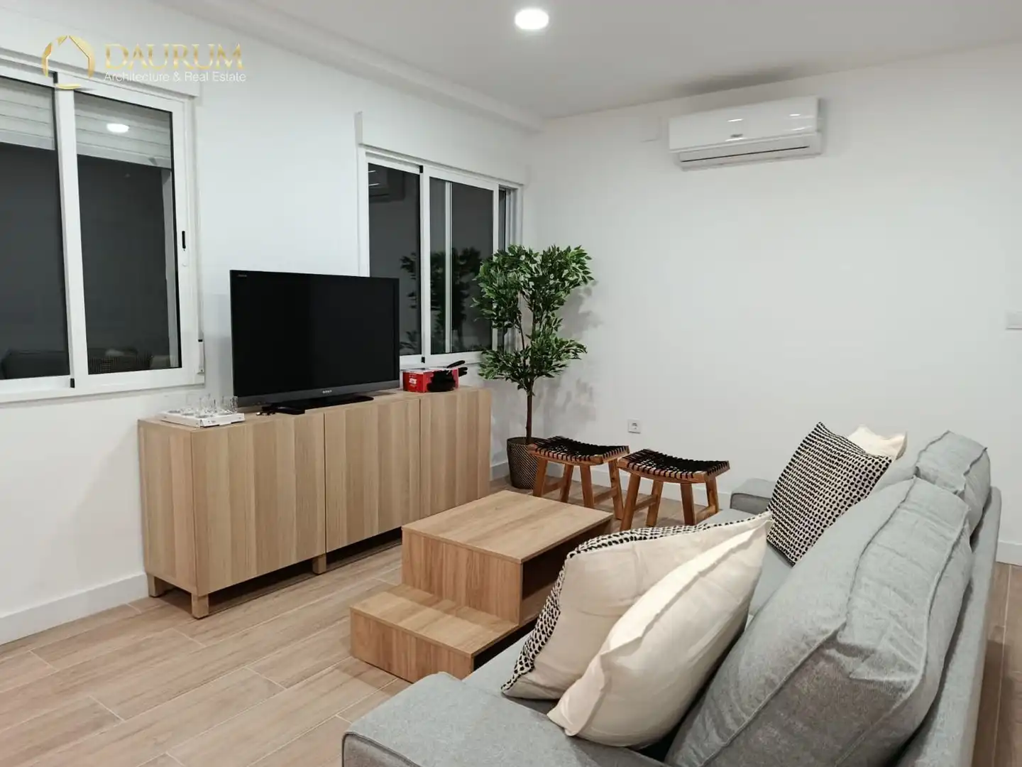 Sala de estar de Piso en venta en Aldaia con Aire acondicionado y Trastero