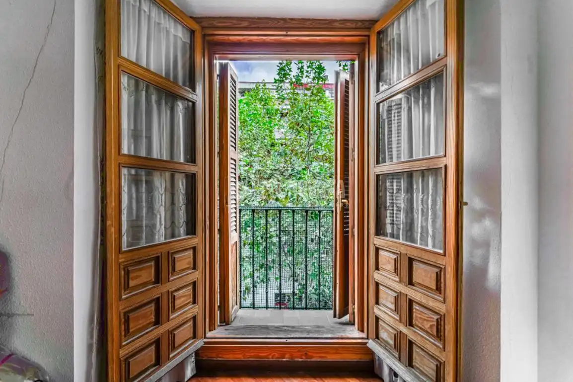 Terraza de Piso en venta en Madrid con Parquet y Balcón