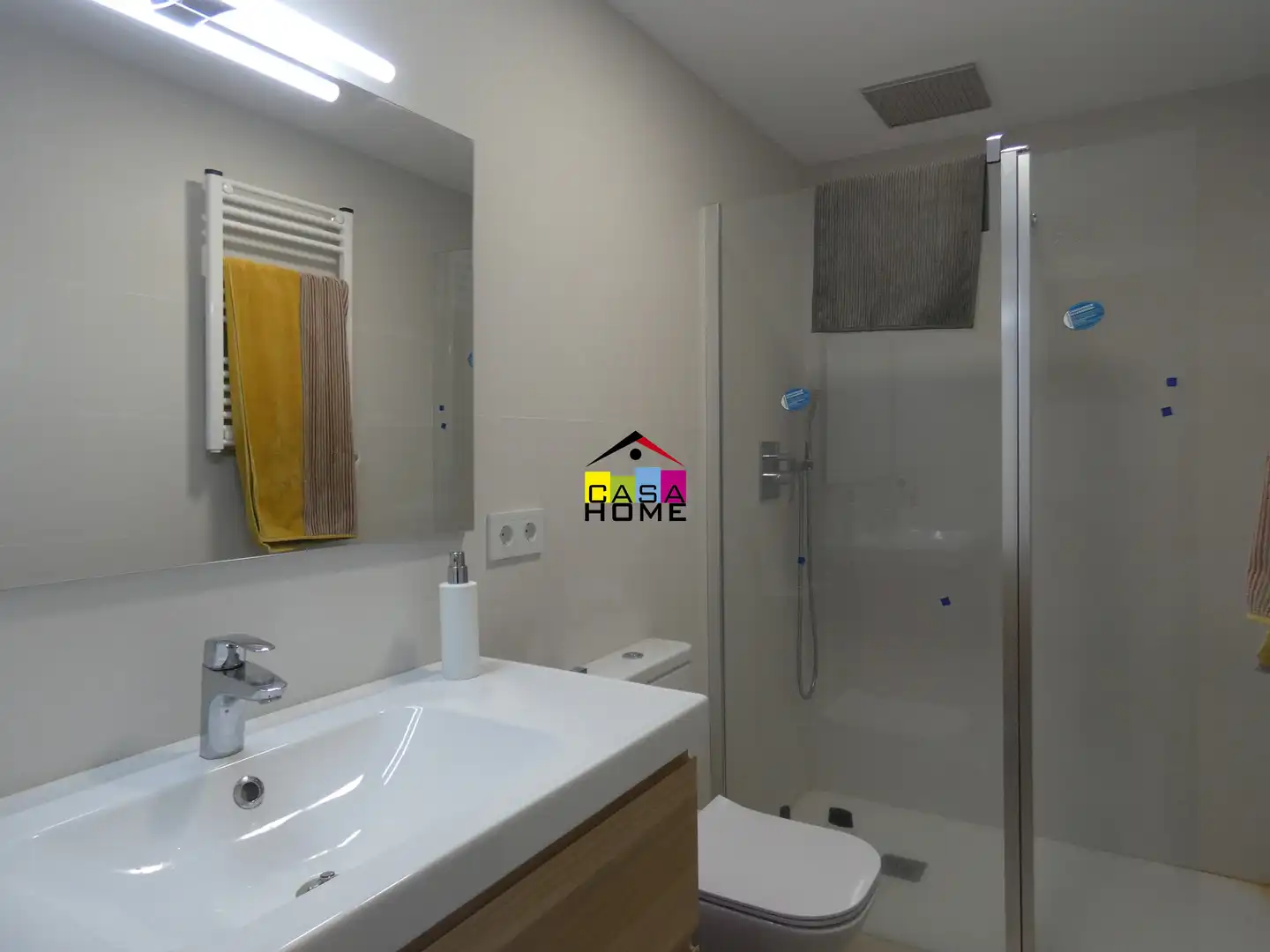 Baño de Apartamento en venta en Benicasim / Benicàssim con Terraza, Amueblado y Piscina comunitaria