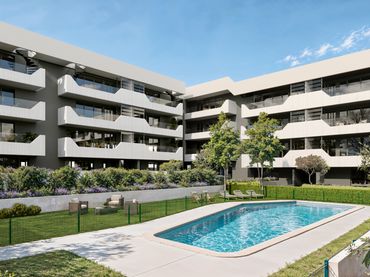 Piso de obra nueva con piscina en venta en Brunete