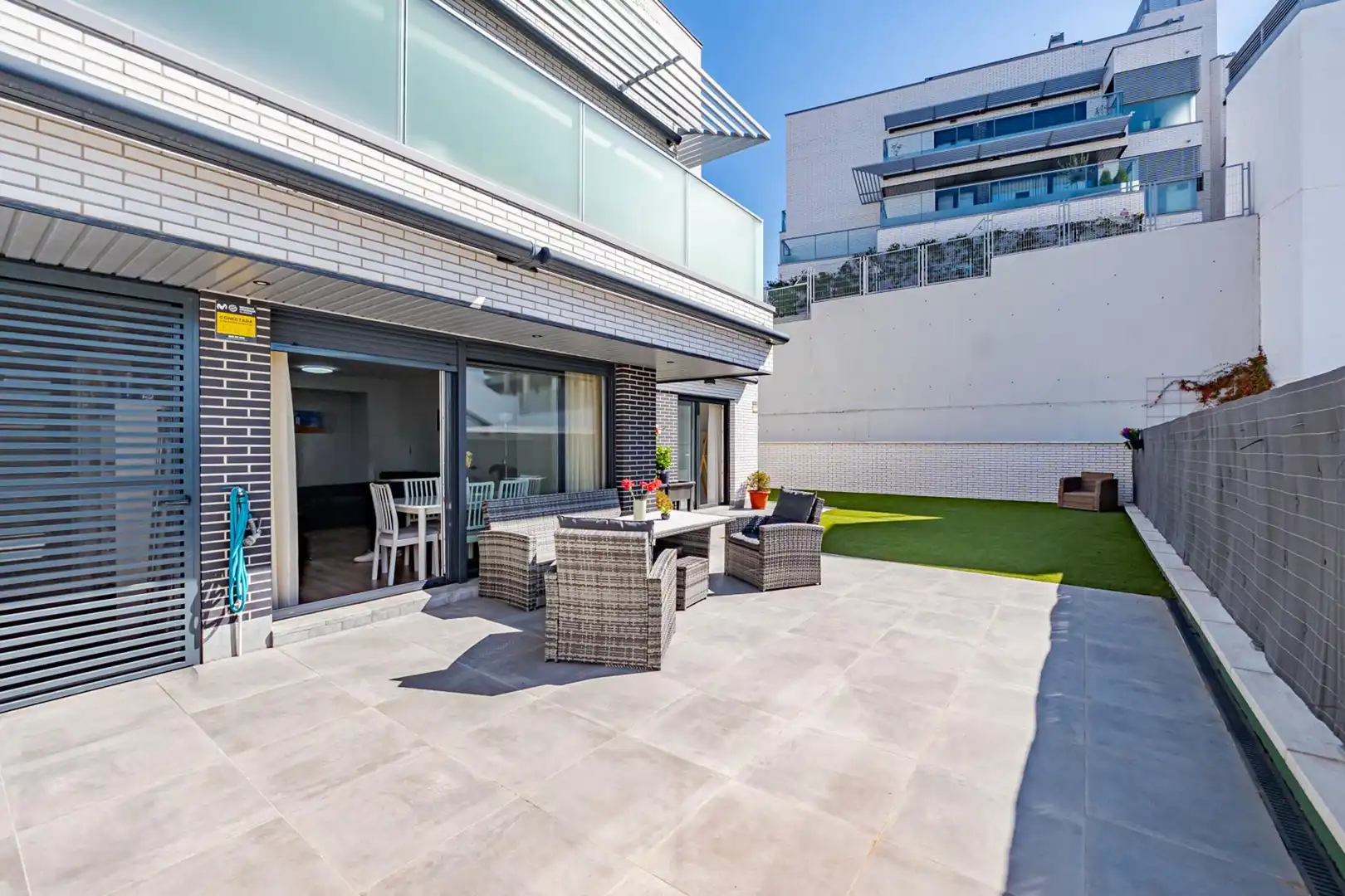 Terraza de Planta baja en venta en Boadilla del Monte con Aire acondicionado, Jardín privado y Terraza
