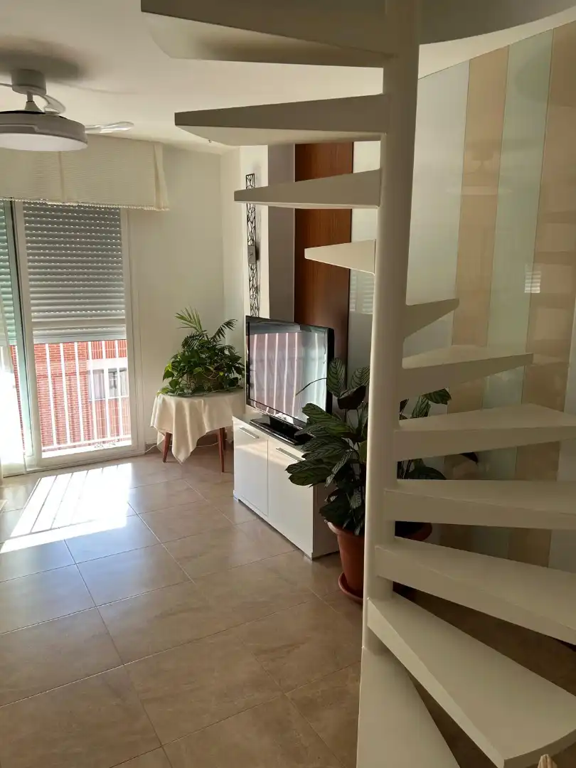 Sala d'estar de Àtic en venda en Murcia amb Aire condicionat, Calefacció i Terrassa