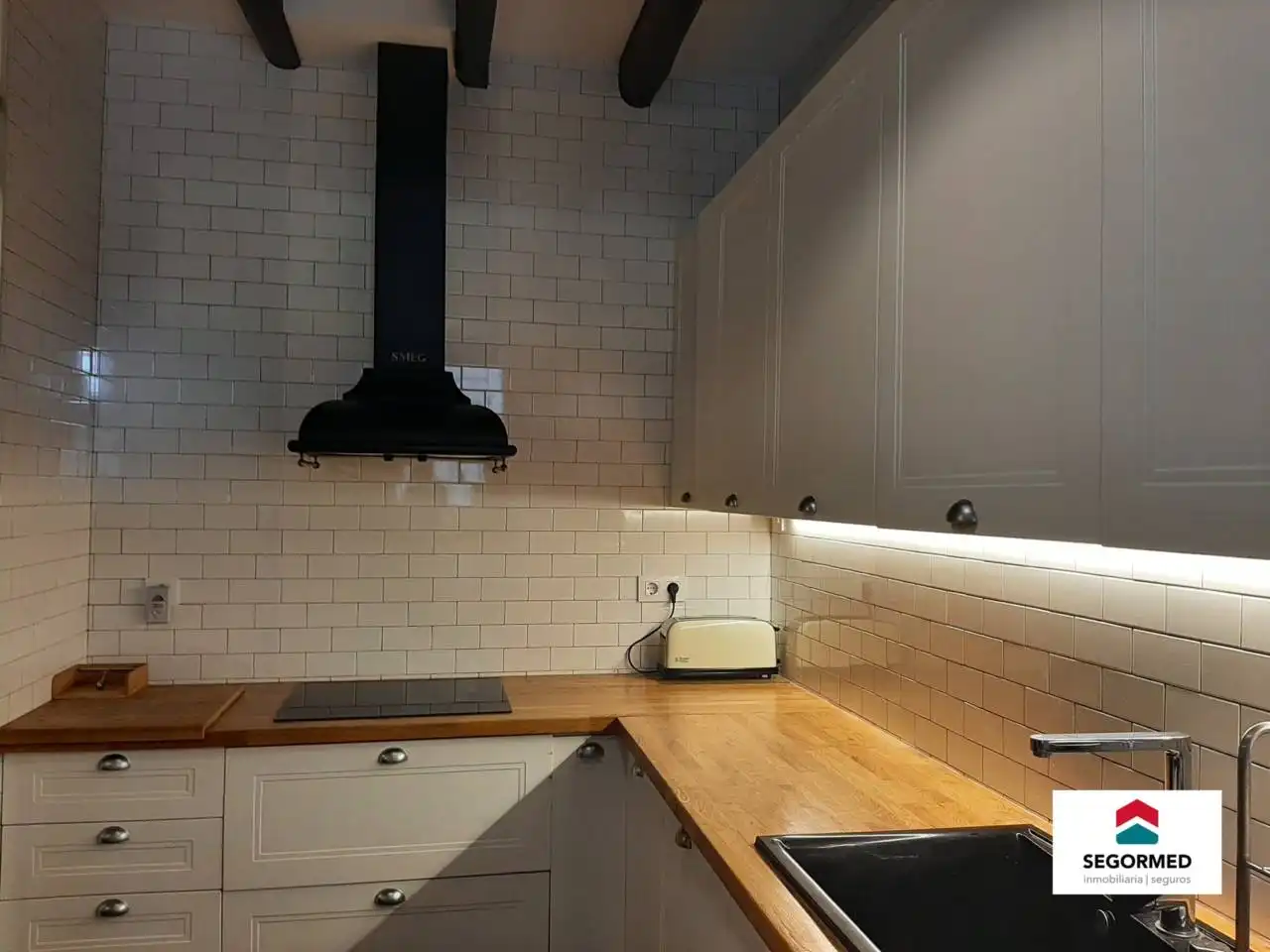 Küche von Wohnung zum Verkauf in Navajas mit Klimaanlage und Terrasse
