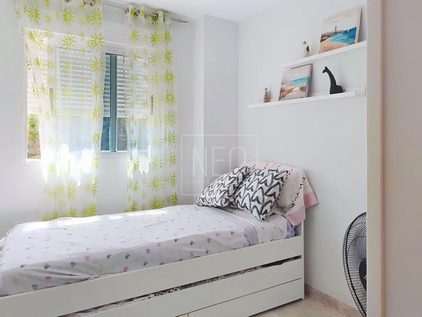 Bedroom of Flat for sale in Dénia  with Air Conditioner, Private garden and Terrace