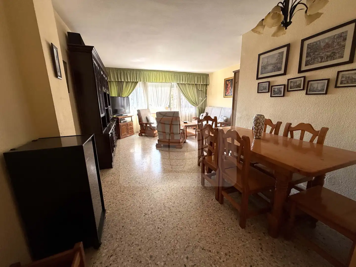 Esszimmer von Wohnung zum Verkauf in Málaga mit Terrasse, Möbliert und Ofen