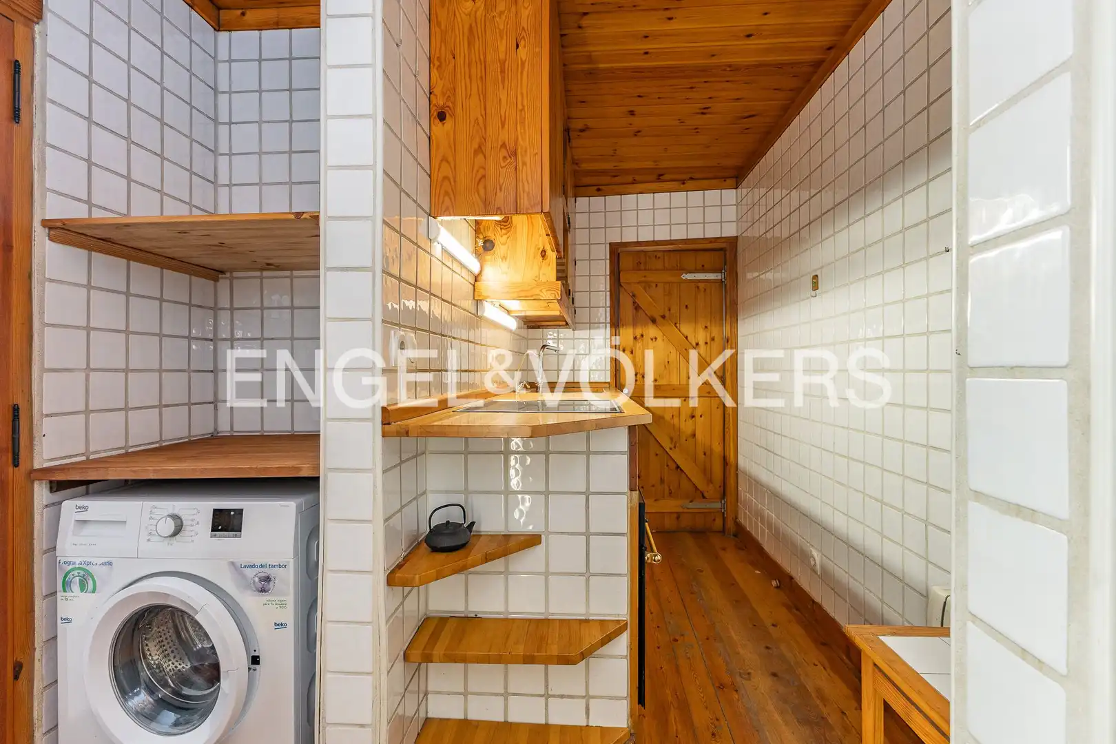 Kitchen of Apartments for sale in Sabadell  with Air Conditioner and Heating
