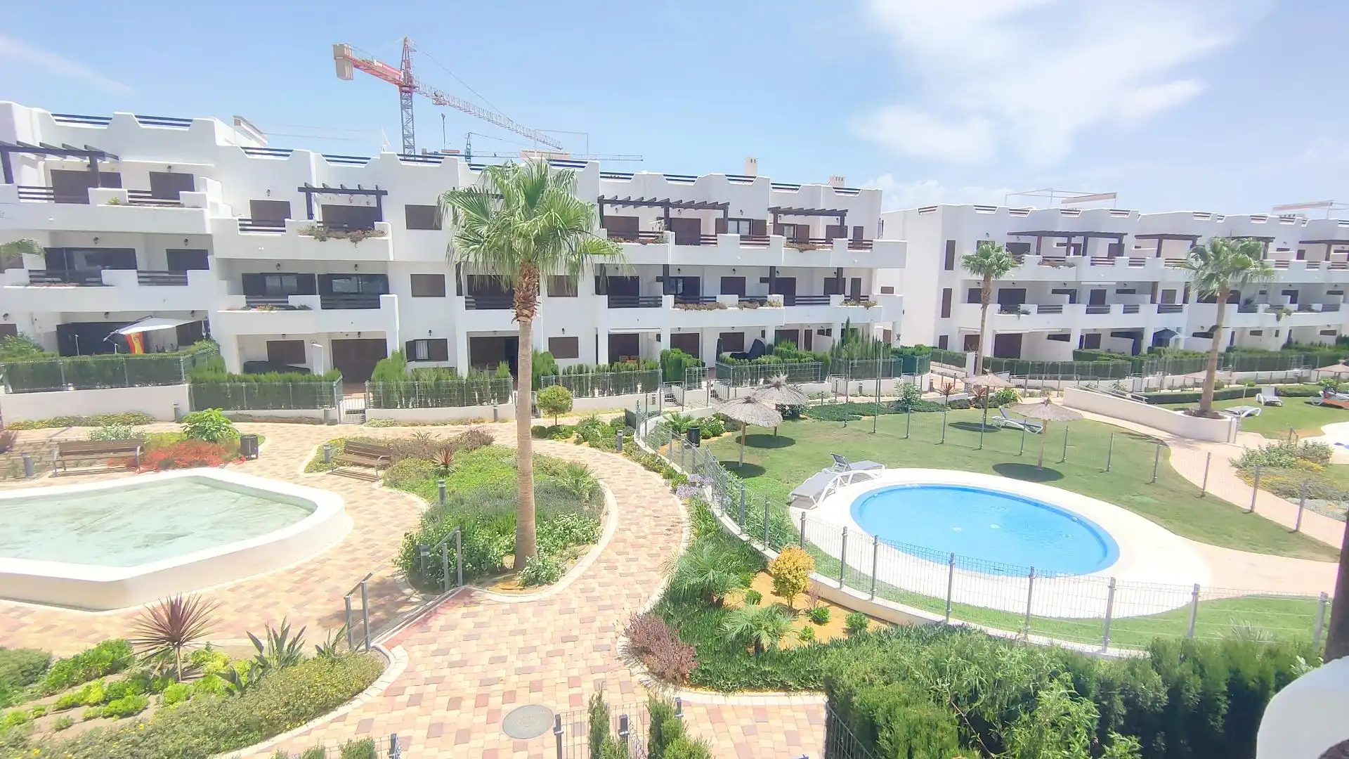 Vista exterior de Apartamento en venta en Pulpí con Aire acondicionado, Terraza y Amueblado