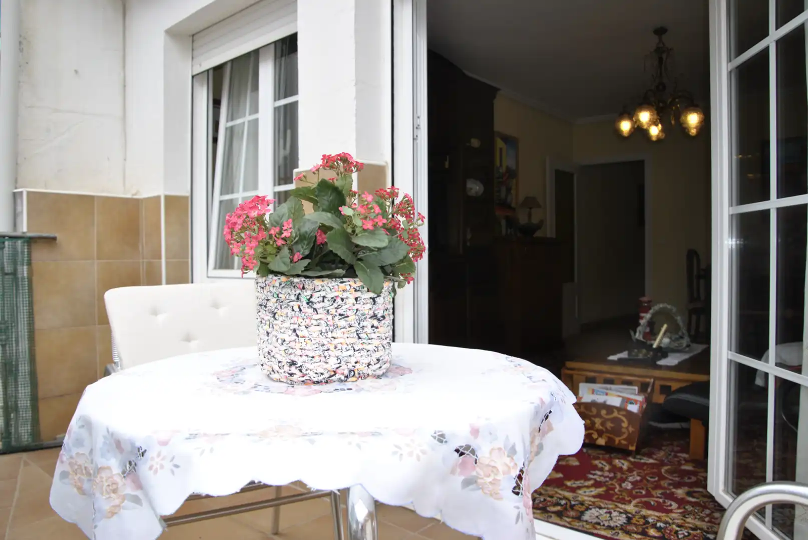 Balcony of Flat for sale in Plasencia  with Air Conditioner, Heating and Parquet flooring