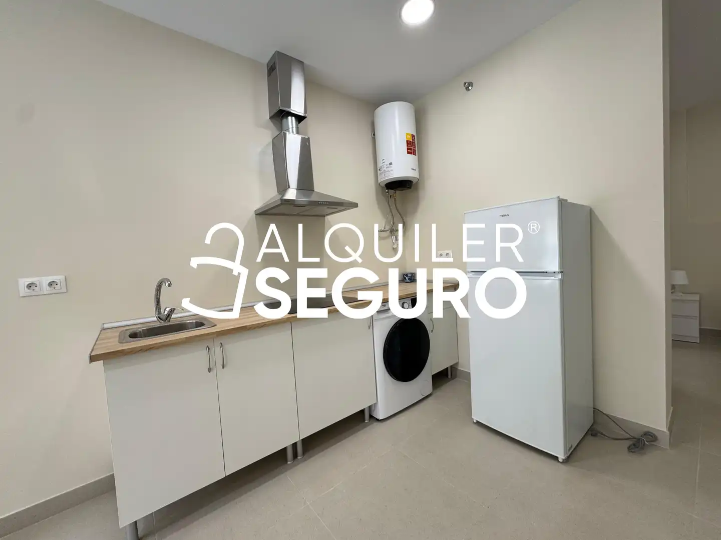 Cuina de Estudi de lloguer en Málaga amb Aire condicionat