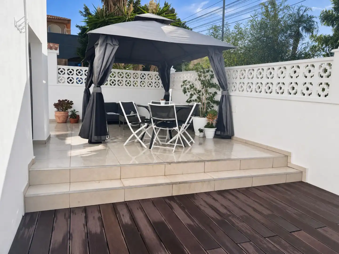 Terraza de Casa o chalet en venta en Santa Pola con Aire acondicionado, Terraza y Balcón