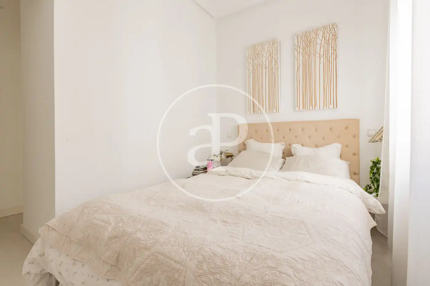 Habitación de Piso de alquiler en Madrid con Aire acondicionado, Calefacción y Amueblado