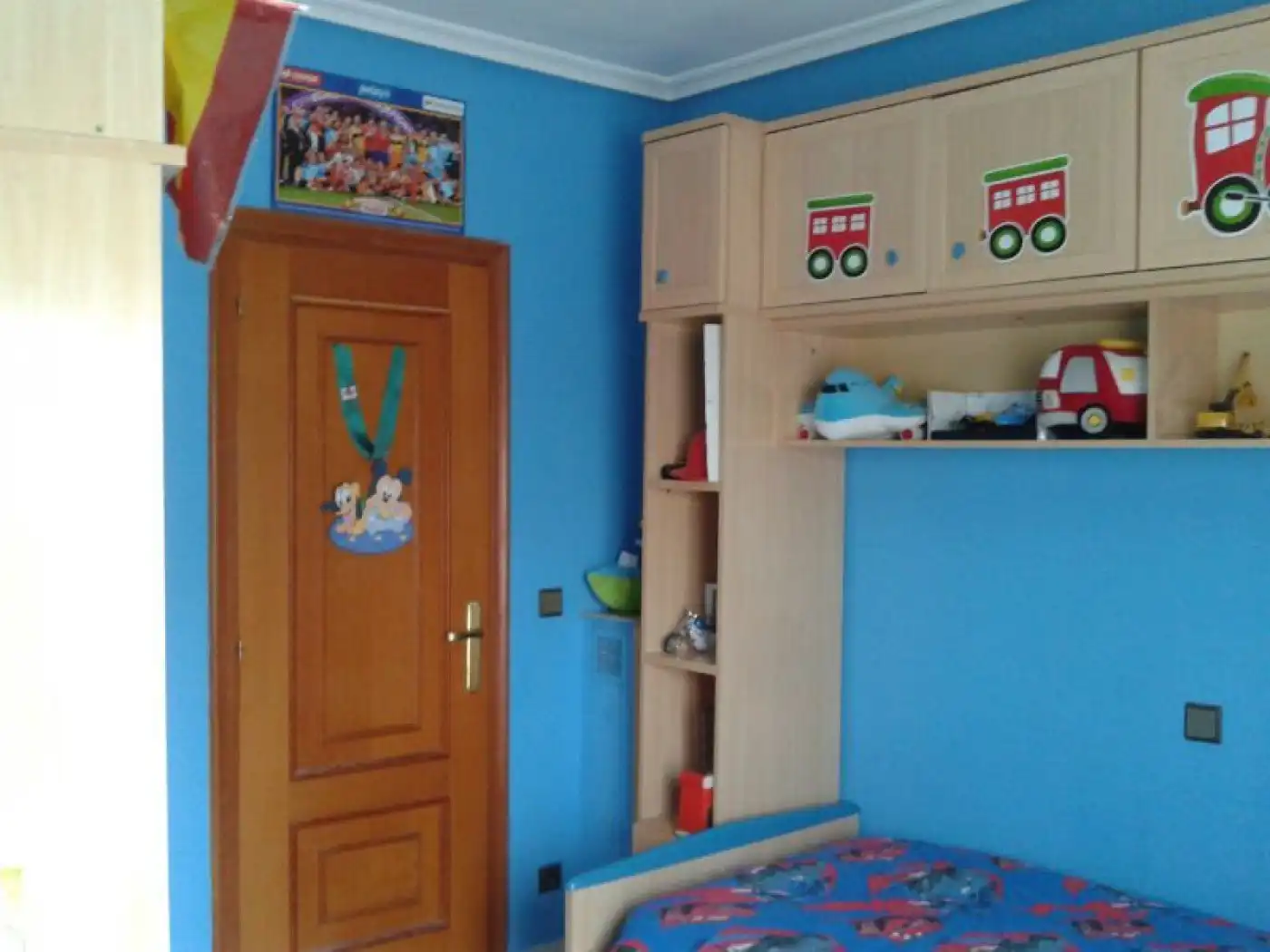 Schlafzimmer von Maisonette zum Verkauf in Baltanás mit Heizung und Abstellraum