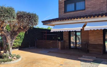 Terrace of Single-family semi-detached for sale in Llagostera