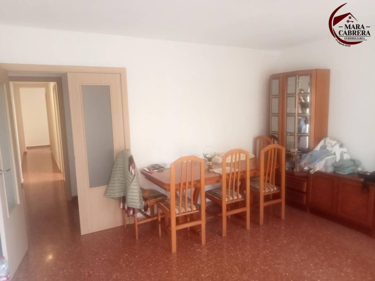 Dining room of Flat for sale in Gandia  with Terrace, Furnished and Balcony