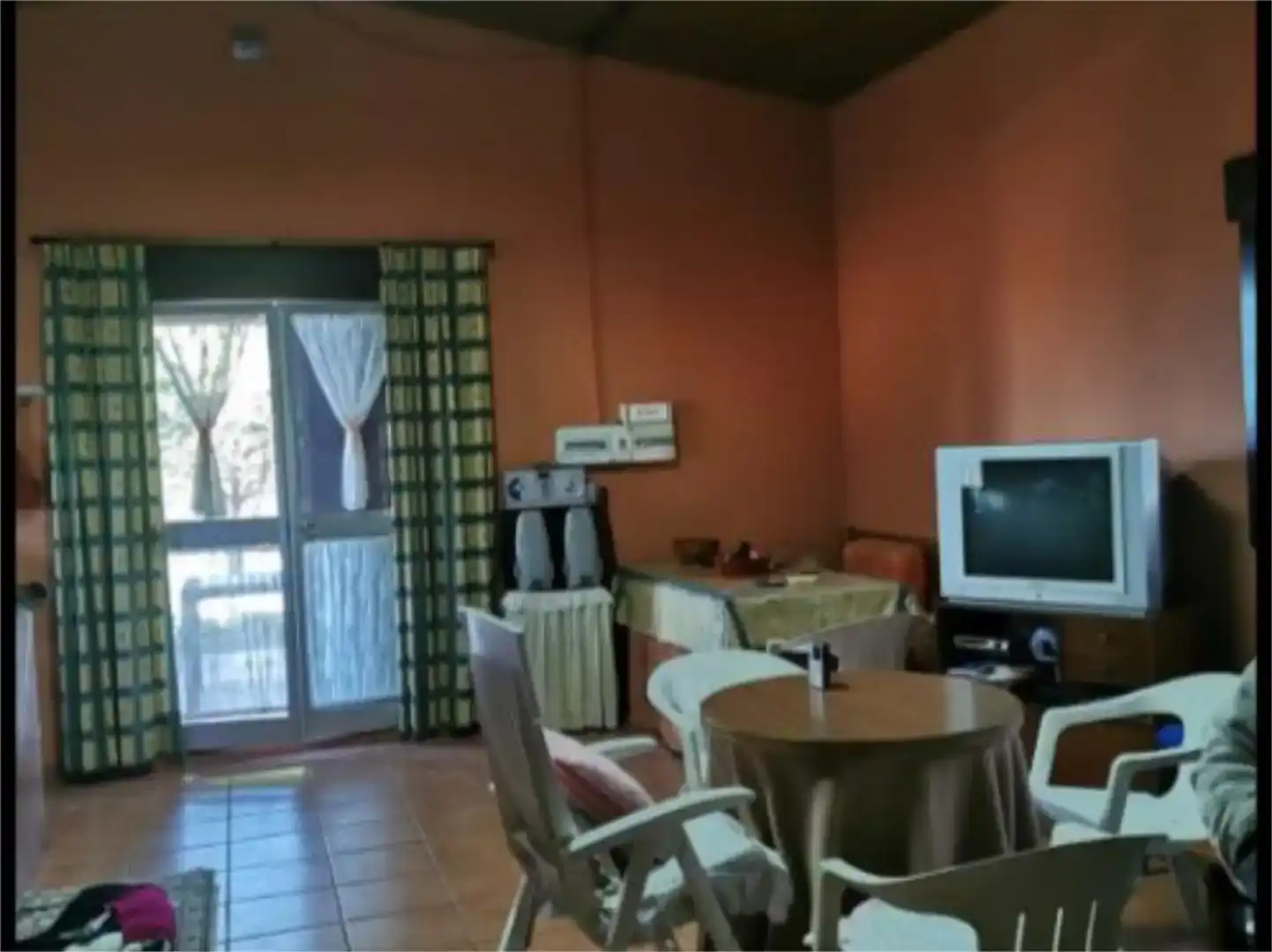 Sala de estar de Finca rústica en venta en Niebla con Aire acondicionado