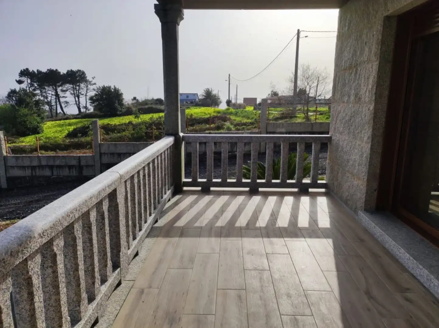 Terrace of Flat for rent in Sanxenxo  with Air Conditioner, Heating and Terrace